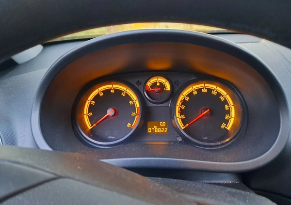 Opel Corsa cena 18500 przebieg: 78822, rok produkcji 2011 z Wrocław małe 11
